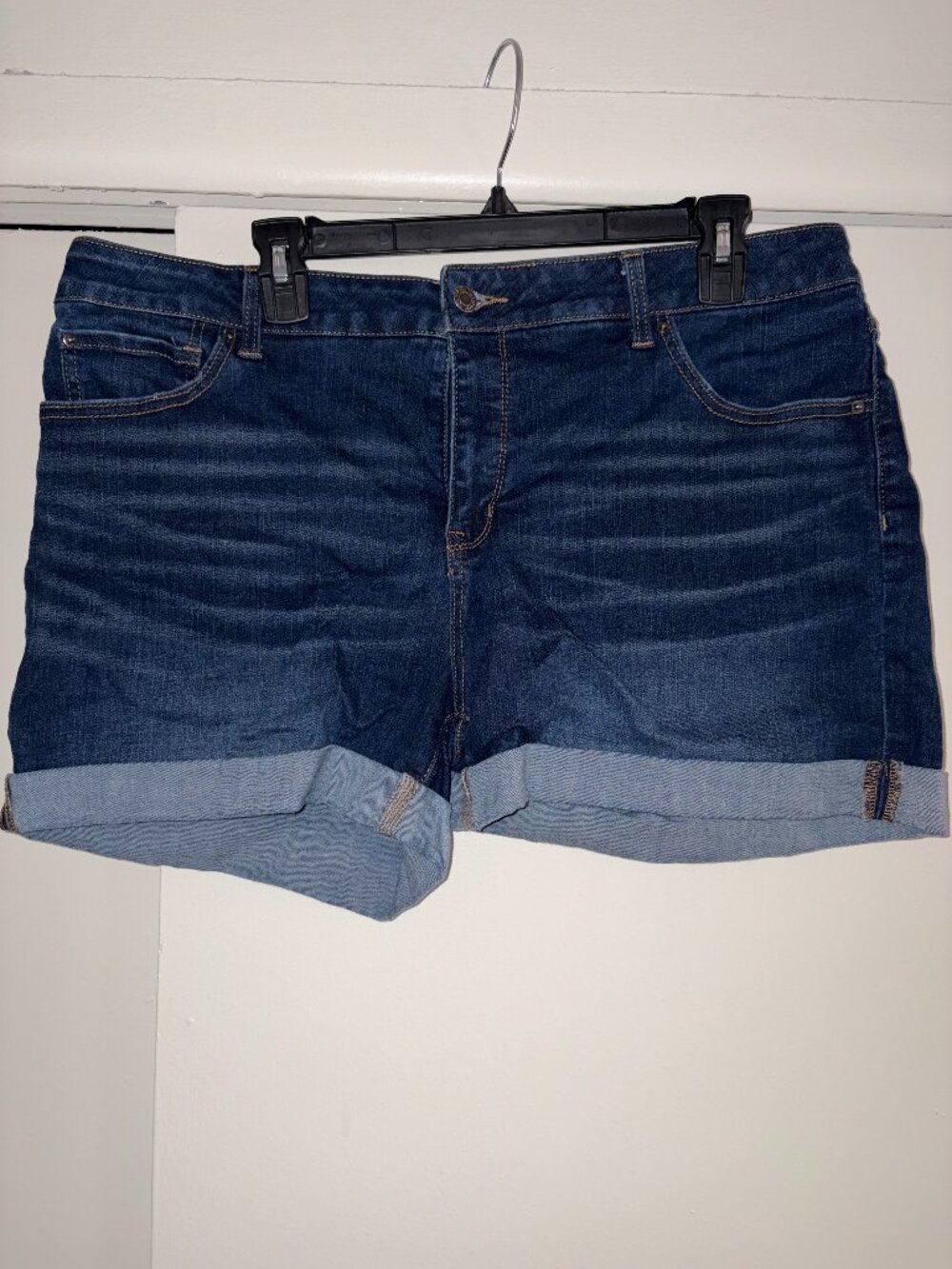 Time and Tru Jean Shorts